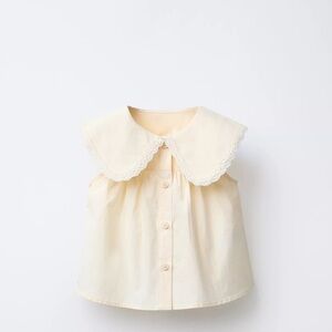 Zara Kids Matching Set in Cream